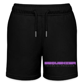 Marque de logo de séquenceur - Short de jogging enfant bio Stanley/Stella - noir - Devant