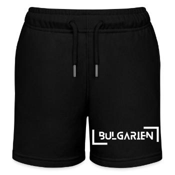 Bulgarie - Short de jogging enfant bio Stanley/Stella - noir - Devant