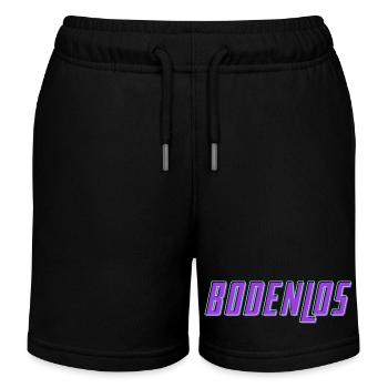 Sans fond - Short de jogging enfant bio Stanley/Stella - noir - Devant