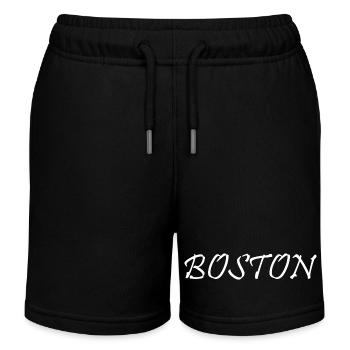 Marathon Running Jogging - Kinder Organic Joggingshorts Mini Bolter von Stanley/Stella - Schwarz - Vorne