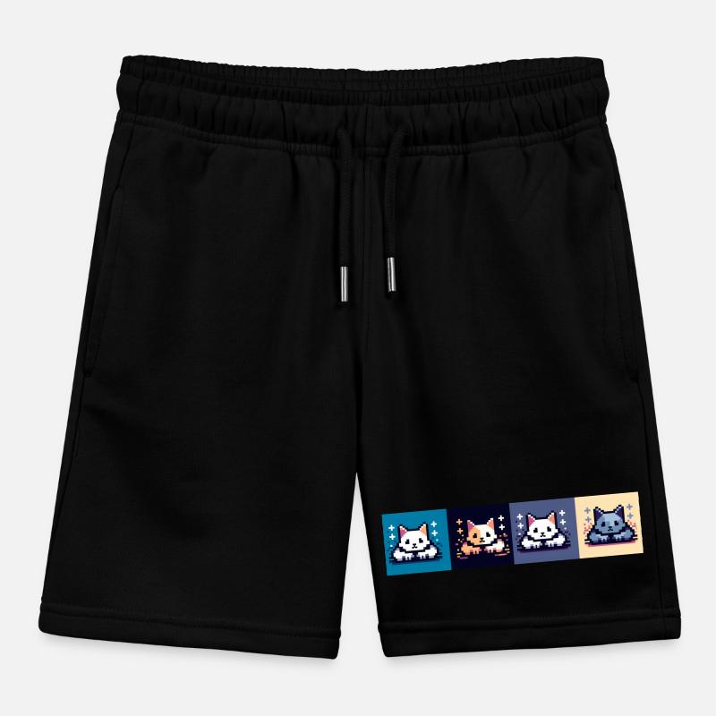 Attaque de chat Short de jogging enfant bio Stanley/Stella