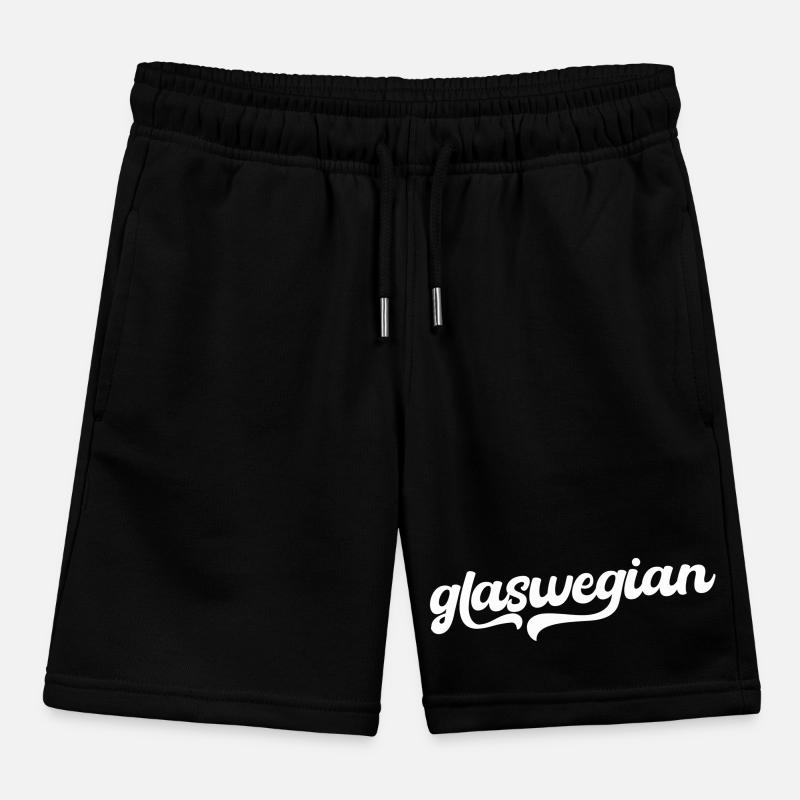 Glaswegian, Glasgow Kids Organic Sweat Shorts by Stanley/Stella