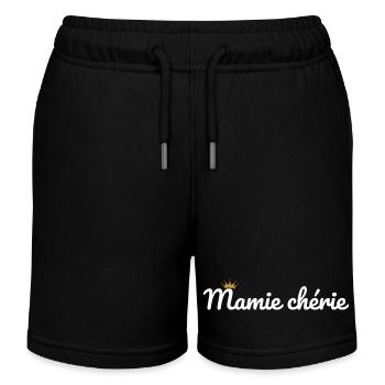 Geliebte Mutter - Kinder Organic Joggingshorts Mini Bolter von Stanley/Stella - Schwarz - Vorne