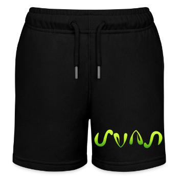 Sven - Short de jogging enfant bio Stanley/Stella - noir - Devant