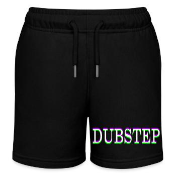 Dubstep - Short de jogging enfant bio Stanley/Stella - noir - Devant