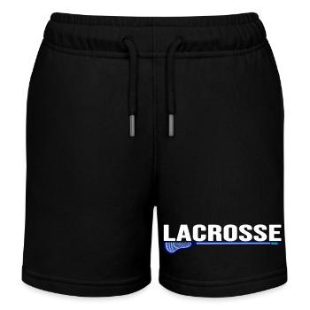 lacrosse lacrosseschläger lacrosse-spieler - Kinder Organic Joggingshorts Mini Bolter von Stanley/Stella - Schwarz - Vorne