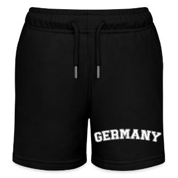 Germany - Short de jogging enfant bio Stanley/Stella - noir - Devant