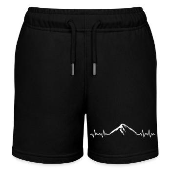 escalade de montagnes ECG - Short de jogging enfant bio Stanley/Stella - noir - Devant