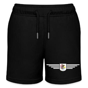 Illinois Fan T-Shirt – Heimatliebe zeigen - Kinder Organic Joggingshorts Mini Bolter von Stanley/Stella - Schwarz - Vorne