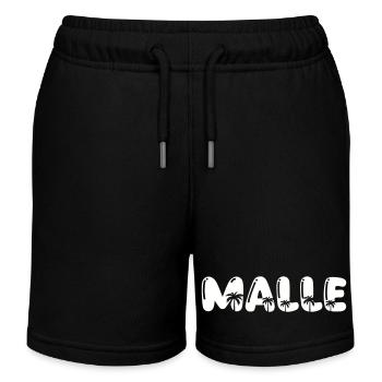 malle palmen - Kinder Organic Joggingshorts Mini Bolter von Stanley/Stella - Schwarz - Vorne