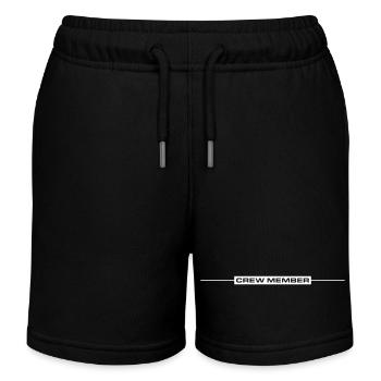 Membre d’équipage - Short de jogging enfant bio Stanley/Stella - noir - Devant