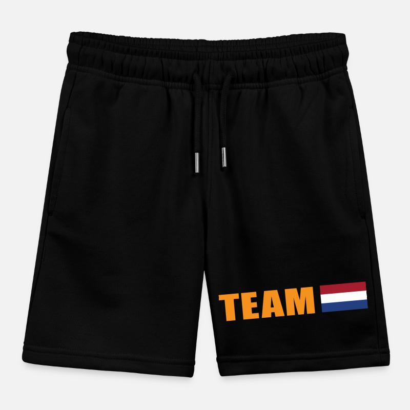 Support-Team Holland Kinder Organic Joggingshorts Mini Bolter von Stanley/Stella