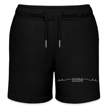2026 Ornament - Kinder Organic Joggingshorts Mini Bolter von Stanley/Stella - Schwarz - Vorne