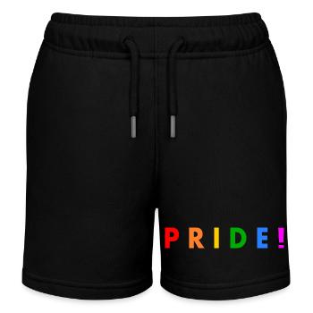 Pride - Short de jogging enfant bio Stanley/Stella - noir - Devant