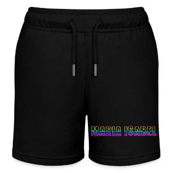 Maria Isabel RS Rainbow - Kids Organic Sweat Shorts by Stanley/Stella - black - Front