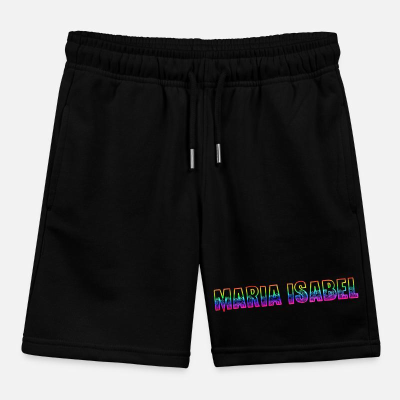 Maria Isabel RS Rainbow Kids Organic Sweat Shorts by Stanley/Stella