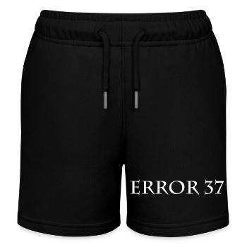Erreur 37 - Short de jogging enfant bio Stanley/Stella - noir - Devant