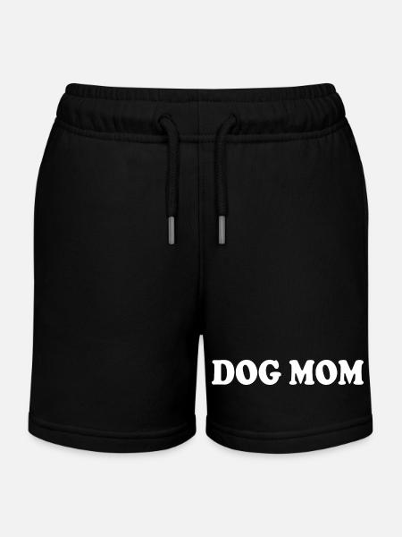 Dog mom - Short de jogging enfant bio Stanley/Stella - noir