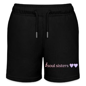 freunde - Kinder Organic Joggingshorts Mini Bolter von Stanley/Stella - Schwarz - Vorne