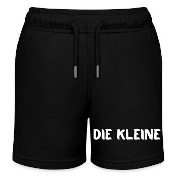 Die Kleine Tochter - Kinder Organic Joggingshorts Mini Bolter von Stanley/Stella - Schwarz - Vorne