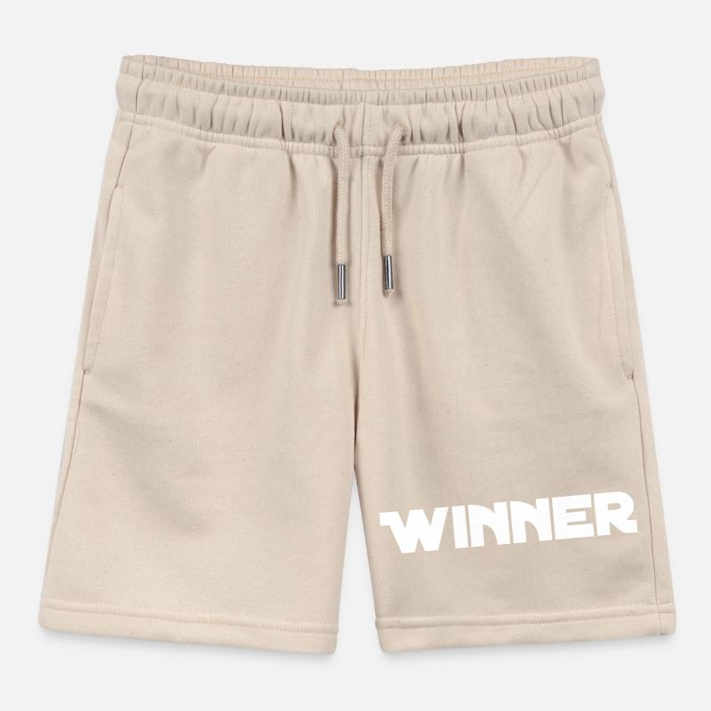 Winner Kids Organic Sweat Shorts by Stanley/Stella
