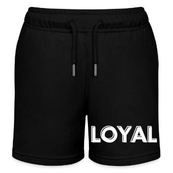 Loyauté loyale - Short de jogging enfant bio Stanley/Stella - noir - Devant