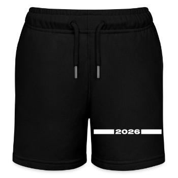 Ligne 2026 - Short de jogging enfant bio Stanley/Stella - noir - Devant