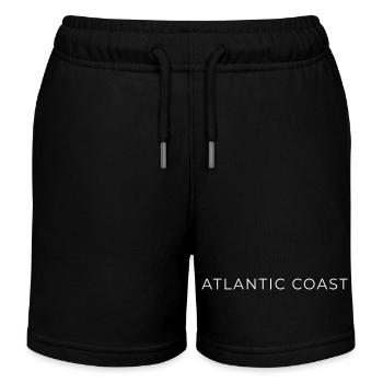 ATLANTIC COAST - Minimal Style - Kids Organic Sweat Shorts by Stanley/Stella - black - Front