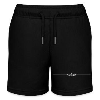Ornement de ligne - Short de jogging enfant bio Stanley/Stella - noir - Devant