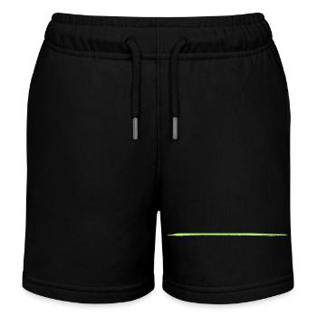 Pinselstrich > Vectorgraphic ! = Change Colors ! - Kinder Organic Joggingshorts Mini Bolter von Stanley/Stella - Schwarz - Vorne