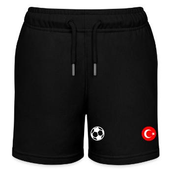 Turkey - Kids Organic Sweat Shorts by Stanley/Stella - black - Front