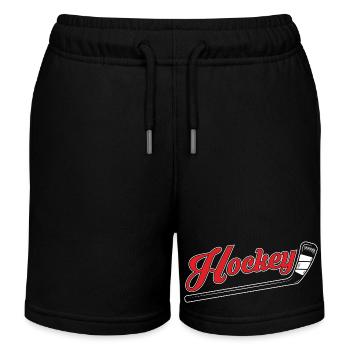 Hockey - Kinder Organic Joggingshorts Mini Bolter von Stanley/Stella - Schwarz - Vorne