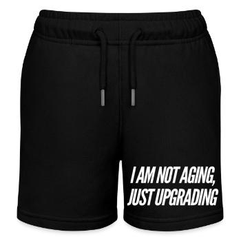 Geschenkidee 40. Geburtstag - Kinder Organic Joggingshorts Mini Bolter von Stanley/Stella - Schwarz - Vorne