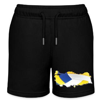 Turquie Türkiye Carte encadrée Real Volleyball - Short de jogging enfant bio Stanley/Stella - noir - Devant
