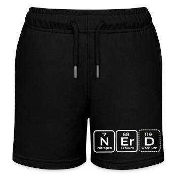 Element - Kinder Organic Joggingshorts Mini Bolter von Stanley/Stella - Schwarz - Vorne