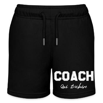 Coach Wer - Kinder Organic Joggingshorts Mini Bolter von Stanley/Stella - Schwarz - Vorne