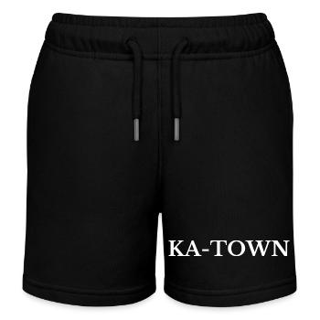 Karlsruhe KA-Town - Kinder Organic Joggingshorts Mini Bolter von Stanley/Stella - Schwarz - Vorne