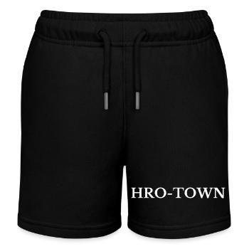 Rostock HRO-Town - Kinder Organic Joggingshorts Mini Bolter von Stanley/Stella - Schwarz - Vorne