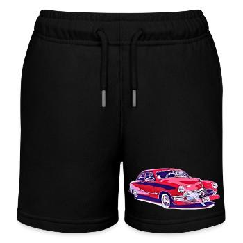 Auto - Kinder Organic Joggingshorts Mini Bolter von Stanley/Stella - Schwarz - Vorne