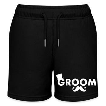 Groom - Short de jogging enfant bio Stanley/Stella - noir - Devant