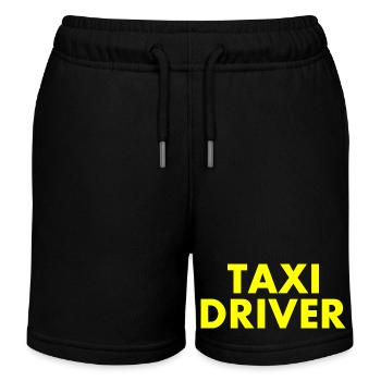 Taxi driver - Kinder Organic Joggingshorts Mini Bolter von Stanley/Stella - Schwarz - Vorne