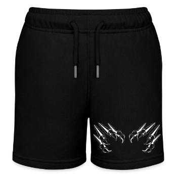 griffes 02 - Short de jogging enfant bio Stanley/Stella - noir - Devant
