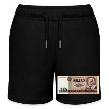 10 Mark der DDR - Kinder Organic Joggingshorts Mini Bolter von Stanley/Stella - Schwarz - Vorne