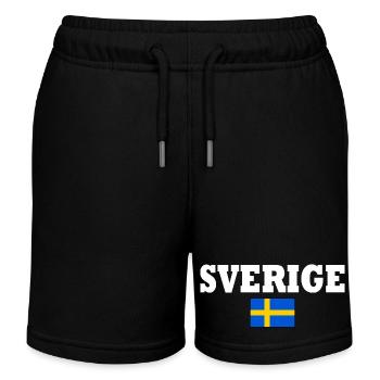 Sverige - Kinder Organic Joggingshorts Mini Bolter von Stanley/Stella - Schwarz - Vorne