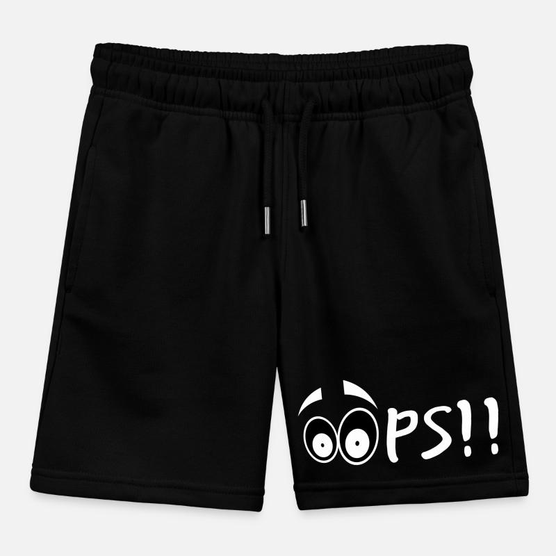 Oops Kids Organic Sweat Shorts by Stanley/Stella