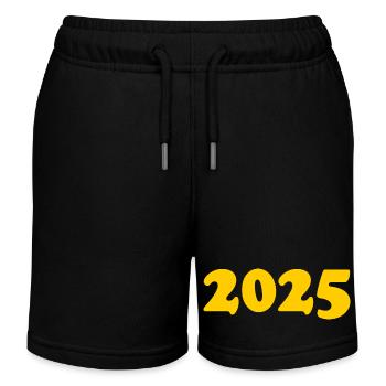 2025 - Kinder Organic Joggingshorts Mini Bolter von Stanley/Stella - Schwarz - Vorne