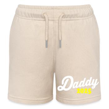Daddy 2025 - Kinder Organic Joggingshorts Mini Bolter von Stanley/Stella - Natur - Vorne