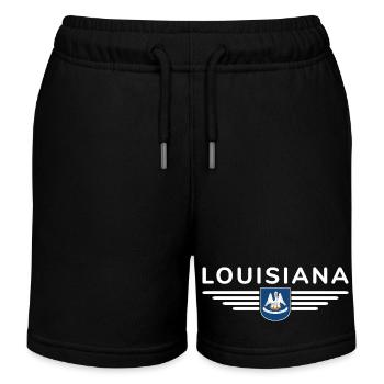 Louisiana Fan T-Shirt – Perfekt für Fans! - Kinder Organic Joggingshorts Mini Bolter von Stanley/Stella - Schwarz - Vorne