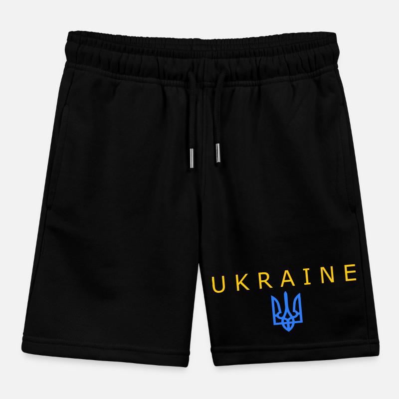 Ukraine Short de jogging enfant bio Stanley/Stella