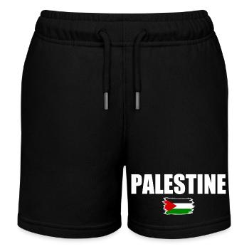 Palästina Palestina - Kinder Organic Joggingshorts Mini Bolter von Stanley/Stella - Schwarz - Vorne